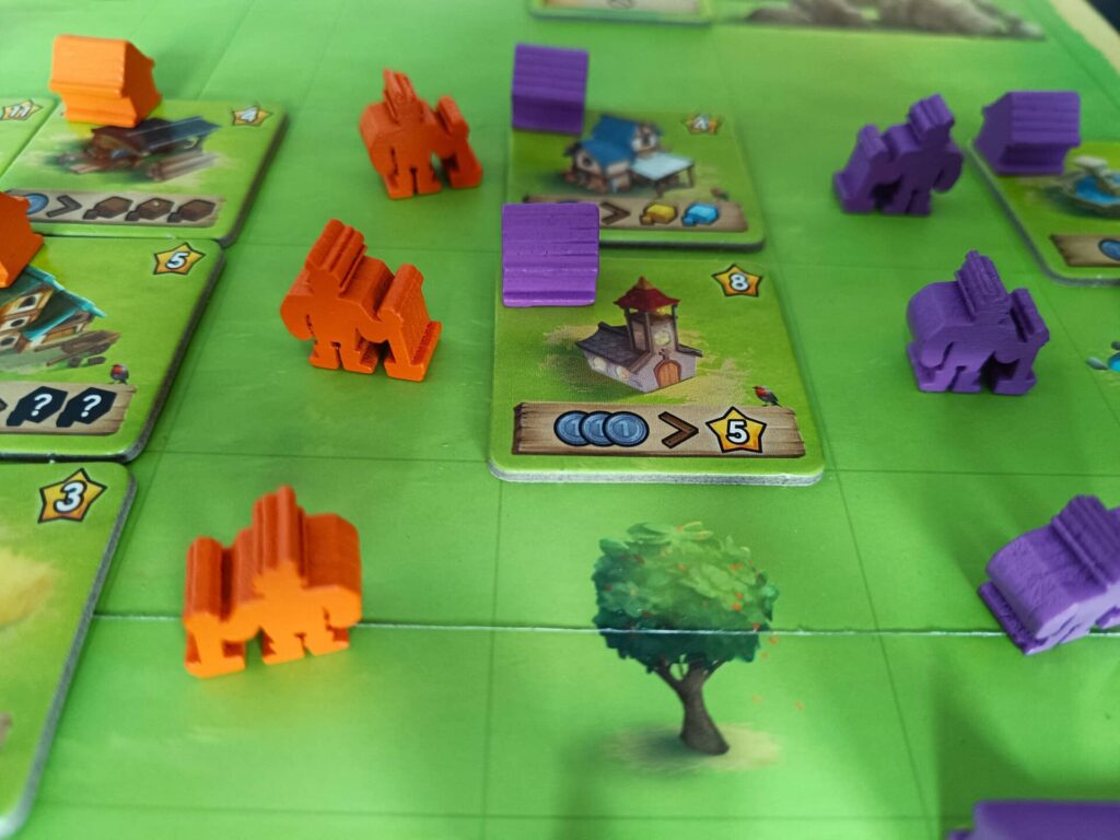 Naše osada + rozšíření Kutilové – detail herního plánu